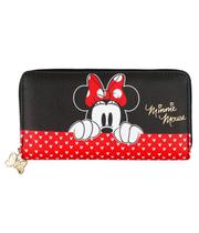 Carteira retangular minnie