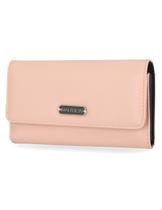 Carteira RFID Nautica Petal Pink Vegan Leather Feminina