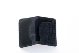 Carteira rotam slim artesanal em couro crazy horse