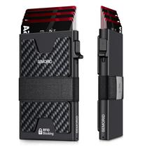 Carteira SEMORID Slim com bloqueio de RFID com capa dobrável para homens Carteira SEMORID Slim com bloqueio de RFID com capa dobrável para homens
