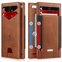 Carteira SEMORID Slim Leather com bloqueio RFID para homens Carteira SEMORID Slim Leather com bloqueio RFID para homens