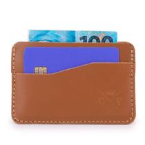 Carteira Simples Porta Cartões e Notas Fina Multiuso Em Couro Carteira Simples Porta Cartões e Notas Fina Multiuso Em Couro