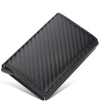 Carteira Slim Antifurto com Proteção RFID e Compartimentos para Cartões Carteira Slim Antifurto com Proteção RFID e Compartimentos para Cartões
