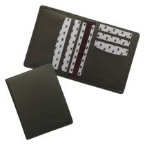 Carteira Slim Couro RFID Blocking 80-R Personalizada Raffai Couros Carteira Slim Couro RFID Blocking 80-R Personalizada Raffai Couros