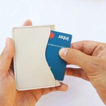 Carteira Slim De coouro porta cnh Na Caixa