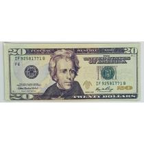 Carteira Slim Dinheiro Nota de Dólar Carteira Slim Dinheiro Nota de Dólar