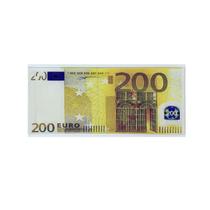 Carteira Slim Dinheiro Nota de Euro - Yaay