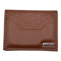 Carteira Slim material sintético Minimalista RFID 6 Cartões CNH Notas 2 Flip Moderna
