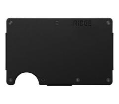 Carteira The Ridge Slim com Bloqueio RFID e Cinta para Dinheiro Preta Fosca Carteira The Ridge Slim com Bloqueio RFID e Cinta para Dinheiro Preta Fosca