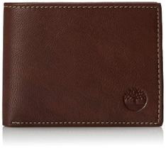 Carteira Timberland Blix Slimfold de Couro Marrom para Homens Carteira Timberland Blix Slimfold de Couro Marrom para Homens
