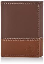 Carteira Timberland Masculina de Couro - Marrom/Castanho - Trifold Carteira Timberland Masculina de Couro - Marrom/Castanho - Trifold