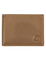 Carteira Timberland Passcase de couro dobrável RFID bronzeada Carteira Timberland Passcase de couro dobrável RFID bronzeada