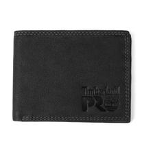 Carteira Timberland PRO Slim Leather RFID bifold preta masculina Carteira Timberland PRO Slim Leather RFID bifold preta masculina