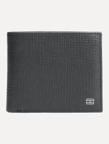 Carteira Tommy Hilfiger Masculina The Translucent Flag Mini CC Cinza Chumbo Carteira Tommy Hilfiger Masculina The Translucent Flag Mini CC Cinza Chumbo