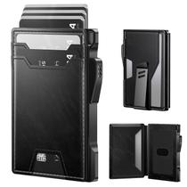 Carteira Typecase Alaska Black com bloqueio de RFID de 9 a 13 cartões masculinos Carteira Typecase Alaska Black com bloqueio de RFID de 9 a 13 cartões masculinos