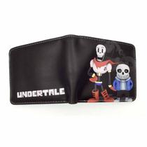 Carteira Undertales Sans Papyrus Anime Characters Slim BiFold Carteira Undertales Sans Papyrus Anime Characters Slim BiFold