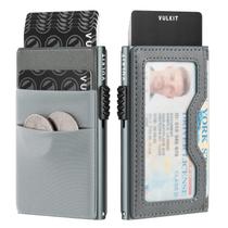Carteira VULKIT Minimalist com bloqueio RFID de janela de identificação