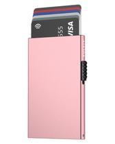 Carteira VULKIT Porta-cartões de crédito minimalista RFID Slim Metal Carteira VULKIT Porta-cartões de crédito minimalista RFID Slim Metal