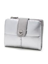 Carteira WESTBRONCO Puffer Small para mulheres com bloqueio de RFID Carteira WESTBRONCO Puffer Small para mulheres com bloqueio de RFID