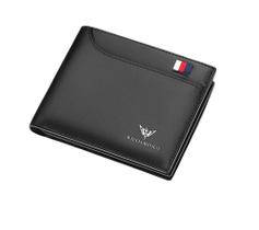 Carteira William Polo Masculina em Couro Preto