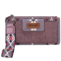 Carteira Wrangler WG139-W013LV para mulheres Boho Aztec Clutch