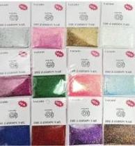 Cartela 12 Glitter Alta Performance - Brilho Pro