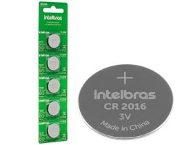 Cartela 5 Peças Bateria Cr2016 3V - Intelbras