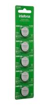 Cartela 5 pecas bateria cr2025 3v