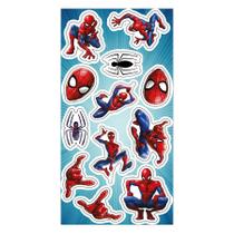 Cartela Adesiva - Homem Aranha - 12 unidades - Regina - Rizzo