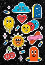 Cartela Adesiva Triple It Planner Decoração Papelaria