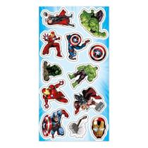Cartela Adesiva - Vingadores - 12 unidades - Regina - Rizzo Cartela Adesiva - Vingadores - 12 unidades - Regina - Rizzo