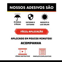 Cartela Adesivo Rogai Por Nós Deus Poderoso Nossa Senhora Fé