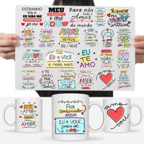 Cartela Adesivos Dia dos Namorados Amor Caneca Copos DTF UV Cartela Adesivos Dia dos Namorados Amor Caneca Copos DTF UV