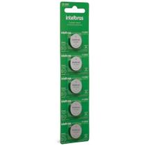 Cartela Bateria de Lítio 3V CR2032 (5 Unidades)