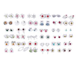 Cartela Brincos Sortidos 36 Pares Prateado