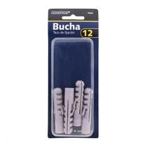 Cartela Bucha Fixacao Brasfort 12 Cartela Com 04 Pecas 7663