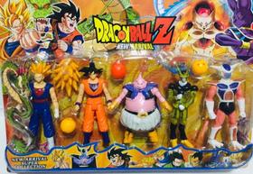 Cartela C/5 Bonecos Dragon Ball Z 15 CM - Click diversão