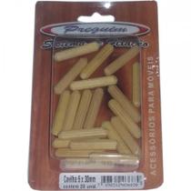 Cartela Cavilha Preguim 6X30Mm Com 20Pecas - Kit C/10 Cartela Cavilha Preguim 6X30Mm Com 20Pecas - Kit C/10
