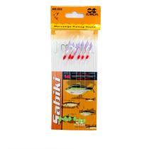 Cartela Chicote Leader com Anzóis Sabiki Mr-S02