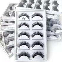 Cartela Cílios Postiços 5 Pares 3D - H13 Cartela Cílios Postiços 5 Pares 3D - H13