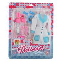 Cartela Coleção Profissões Belinda - DM Toys - Cartela Coleção Profissões Belinda - DM Toys -