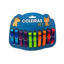 Cartela coleira cachorro