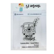 Cartela com 1 carimbo Mini-good vibes Lilipop