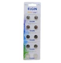 Cartela com 10 Baterias Elgin Lr 44 1,5v Cartela com 10 Baterias Elgin Lr 44 1,5v