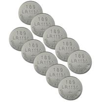 Cartela Com 10 Un Baterias Alcalina Ag10 Lr1130 1.5v