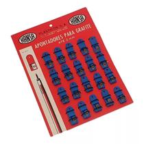 Cartela Com 20 Apontadores Afia Minas Grafite 2,0mm Hansa Cartela Com 20 Apontadores Afia Minas Grafite 2,0mm Hansa