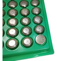 Cartela Com 50 Bateria Lr 44 + Soda Button Cell Cartela Com 50 Bateria Lr 44 + Soda Button Cell