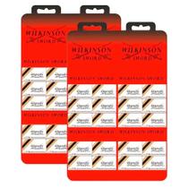 Cartela Com 60 Lâminas Wilkinson Sword Barbear Profissional