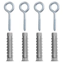 Cartela com Buchas de Nylon SX 6x30mm e Pitão com 4 Peças - 600219 - FISCHER