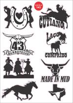 Cartela de Adesivos (143) Cutianos - Laços Cumprido - Made in Mud Cartela de Adesivos (143) Cutianos - Laços Cumprido - Made in Mud